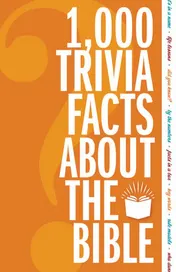 Omslag van 1,000 Trivia Facts about the Bible