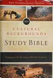 Omslag van NIV, Cultural Backgrounds Study Bible Bringing to Life the Ancient World of Scripture