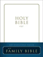 Omslag van NIV Family Bible, Hardcover, Red Letter