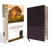 Omslag van Amplified Study Bible, Indexed [Purple]