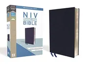 Omslag van NIV Thinline Bible Red Letter Edition [Navy]