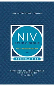 Omslag van NIV Study Bible, Fully Revised Edition, Personal Size, Red Letter, Comfort Print