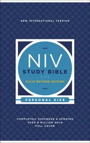 Omslag van NIV Study Bible, Fully Revised Edition, Personal Size, Red Letter, Comfort Print