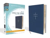 Omslag van NIV Bible for Teens Thinline Red Letter Edition [Blue]