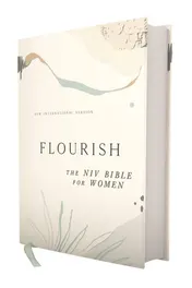 Omslag van Flourish The NIV Bible for Women, Hardcover, Cream, Comfort Print