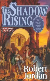 Omslag van The Shadow Rising Book Four of 'The Wheel of Time'