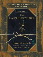 Omslag van The Last Lecture