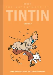Omslag van The Adventures of Tintin: Volume 7: The Red Sea Sharks / Tintin in Tibet / The Castafiore Emerald