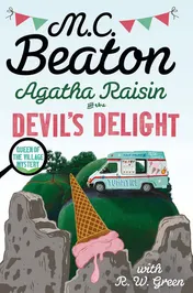Omslag van Agatha Raisin: Devil's Delight The Latest Cosy Crime Novel from the Bestselling Author