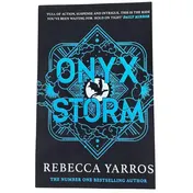 Omslag van Onyx Storm - Discover the Follow-Up to the Global Phenomenons, Fourth Wing and Iron Flame!