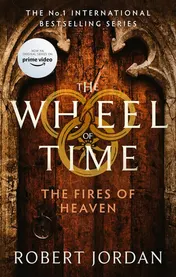 Omslag van The Fires of Heaven Book 5 of the Wheel of Time (Now a Major TV Series)