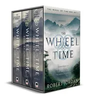 Omslag van The Wheel of Time Box Set 1 Books 1-3 (The Eye of the World, The Great Hunt, The Dragon Reborn)