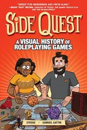 Omslag van Side Quest A Visual History of Roleplaying Games