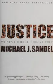 Omslag van Justice What's the Right Thing to Do?