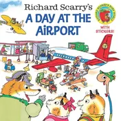 Omslag van Richard Scarry's A Day at the Airport