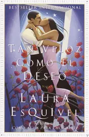 Omslag van Tan veloz como el deseo Una Novela
