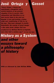 Omslag van History as a System And Other Essays Toward a Philosophy of History
