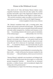 Omslag van Beowulf A New Verse Translation