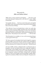 Omslag van Rilke and Andreas-Salomé: A Love Story in Letters