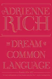 Omslag van The Dream of a Common Language Poems 1974 To 1977