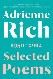 Omslag van Selected Poems (Rich) 1950-2012