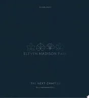 Omslag van Eleven Madison Park: The Next Chapter, Revised and Unlimited Edition [A Cookbook]