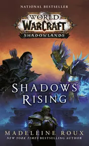 Omslag van Shadows Rising (World of Warcraft: Shadowlands)