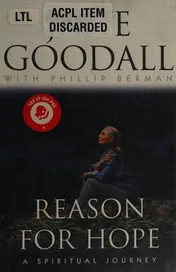 Omslag van Reason for Hope A Spiritual Journey