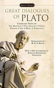 Omslag van Great Dialogues of Plato