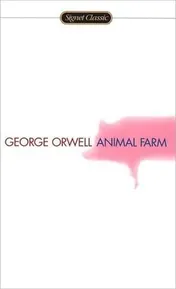 Omslag van Animal Farm 75th Anniversary Edition