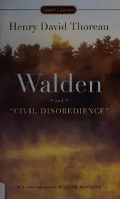 Omslag van Walden and Civil Disobedience