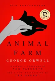 Omslag van Animal Farm 75th Anniversary Edition