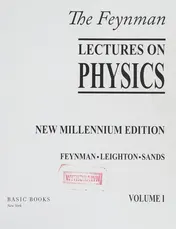 Omslag van The Feynman Lectures on Physics, boxed set The New Millennium Edition