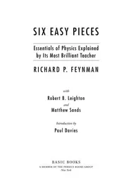 Omslag van Six Easy Pieces Essentials of Physics Explained by Its Most Brilliant Teacher