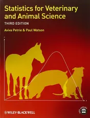 Omslag van Statistics for Veterinary and Animal Science
