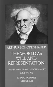 Omslag van The World as Will and Representation