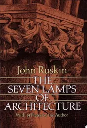 Omslag van The Seven Lamps of Architecture