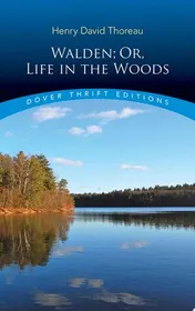 Omslag van Walden, Or, Life in the Woods