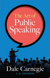 Omslag van The Art of Public Speaking