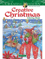 Omslag van Creative Haven Creative Christmas Coloring Book