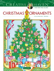 Omslag van Creative Haven Christmas Ornaments Coloring Book