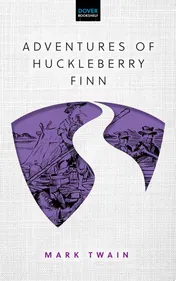 Omslag van Adventures of Huckleberry Finn