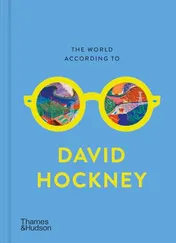 Omslag van The World According to David Hockney