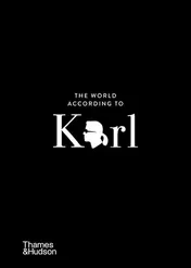 Omslag van The World According to Karl The Wit and Wisdom of Karl Lagerfeld