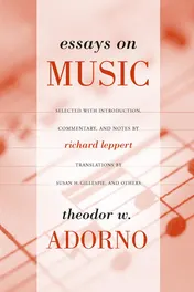 Omslag van Essays on Music