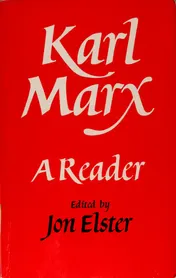 Omslag van Karl Marx A Reader