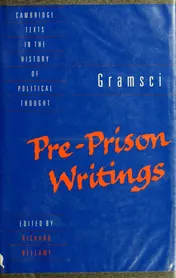 Omslag van Gramsci: Pre-Prison Writings