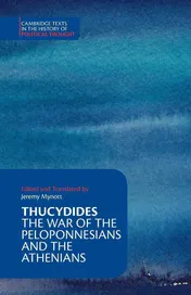 Omslag van Thucydides The War of the Peloponnesians and the Athenians