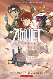 Omslag van The Cloud Searchers: a Graphic Novel (Amulet #3)