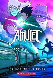 Omslag van Amulet Book 5, Prince of the Elves